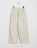 [unisex] Kidin string banding parachute pants