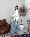 Dia Camo Brush Denim Pants