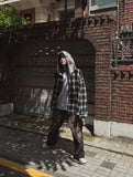 Vintage dekki washed cargo denim pants