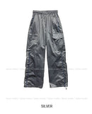 Kai Nylon Glossy Piping Pants