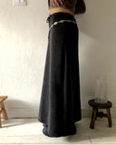 Rubin Corduroy Brushed Long Skirt