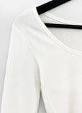 Tove Brushed Cropped T-shirt