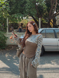 Sentique Cropped Bolero Knitwear