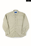 Eric fade washed padded shirt