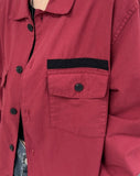 Rebed pocket shirt jacket