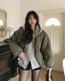 Keep Cargo High Neck Bomber Jumper