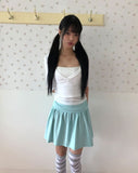Kiryu Folding Mini Skirt