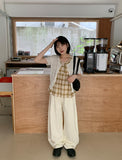 Mimina summer crop short sleeve cardigan