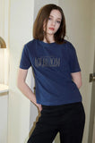 Atelier Logo Pigment Crop Tee