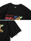 Retro Orange Short Sleeve T-shirt