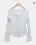 Levin Frill Lace Cardigan