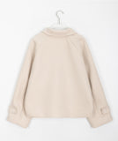 Nilan raglan collar short coat