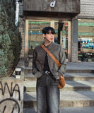 Mir suede racer jacket