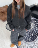 MAFF Washed Curve Blouson