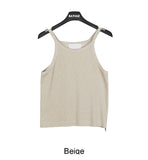 Rhea Pigment Zipper Sleeveless