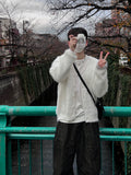 Snow heavy mohair cardigan