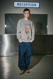 Fluffy Bear Pigment Sweatshirt