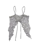 Butterfly Lace Frill Bustier