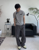 Fedon Curved Pocket Dyeing Pants