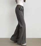High-quality spring to fall bootcut banding pants