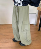 [unisex] Lutima banding string cargo pants