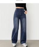 Banding Span Wide Denim Pants