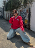 Ribat Pintuck Wide Denim Pants