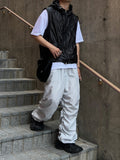 Crack Nylon Hood Vest