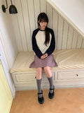 Chaori Nylon Banding Midi Skirt