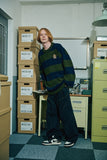 Pullover Border Western Sweater