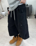 Luden Button Cargo Bermuda Pants