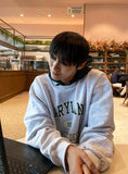 Londer Color Scheme Nylon Hood Sweatshirt