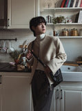 Bless round two-way crop jacket