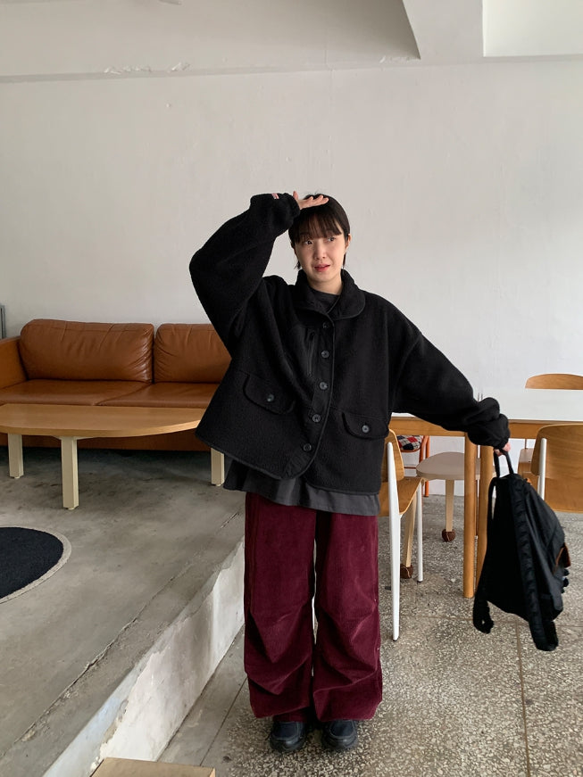 【BAON】Dommel corduroy rivet parachute pants BAON】Dommel corduroy rivet parachute pants (BAON/パンツ