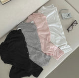 Slim Fit U-neck Long Sleeve Spring Summer Cardigan