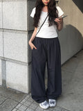 Kinch Nylon Wide Banding Pants