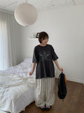 Ringing Star Printing Over Short Sleeve Tee