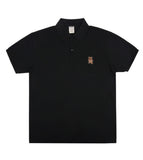 Bear Embroidery Pique Short Sleeve Tee