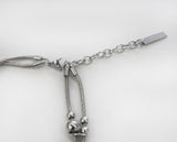 Newme Silver Ball Chain Necklace