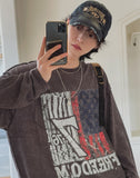 Frame Vintage Print Long Sleeve T-shirt