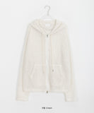 [unisex] Daco Two Way Summer Knit Hood Zip-Up