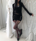 Quto See-through Bolero Cardigan