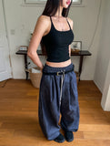 Eden Non-Fade Two-Pin Tuck Balloon Pants