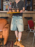 Pier Adjust Bermuda Denim Pants