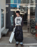 Heritage 5-Button Raw Denim Wide Jeans