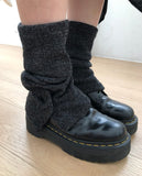 Oer Bokashi Button Leg Warmers