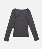 [ EEUN MADE ] Duo Layerd Tee