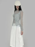 Layered Twist Halter Sleeveless