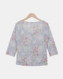 Lewell Flower Three Quarter T-shirt