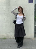 Namo V-neck Loose Fit Daily Cardigan